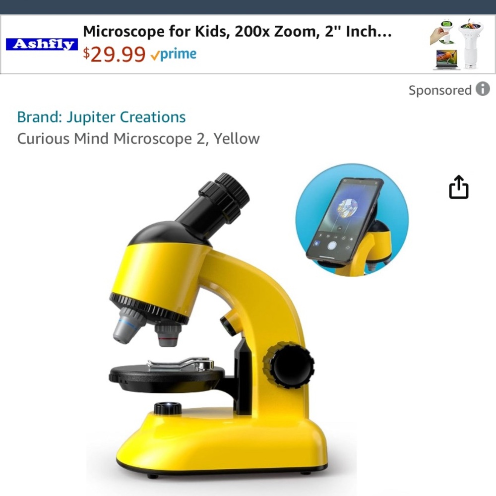 Kids STEM Microscope - Picture 4 of 6